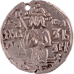 Imperial “coronation” dinar of Emperor Stefan Dušan 